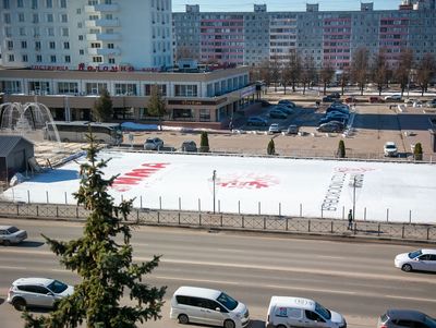 Каток на площади Советской демонтируют