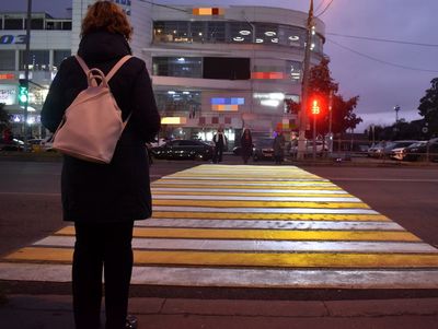 «Умный» пешеходный переход оборудовали в Коломне